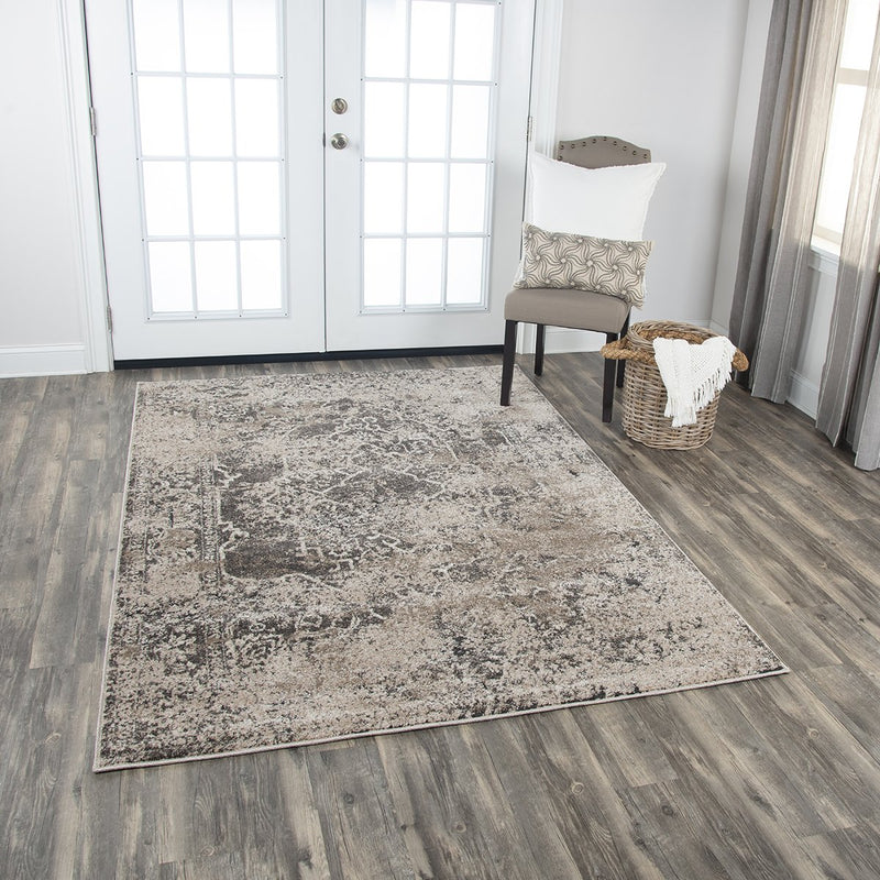 Valencia Collection - Transitional Brown 8' X 11'