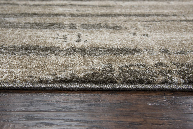 Valencia Collection - Modern Brown 9' X 12'