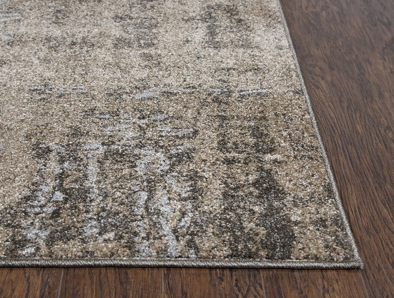 Valencia Collection - Modern Brown 4' X 6'