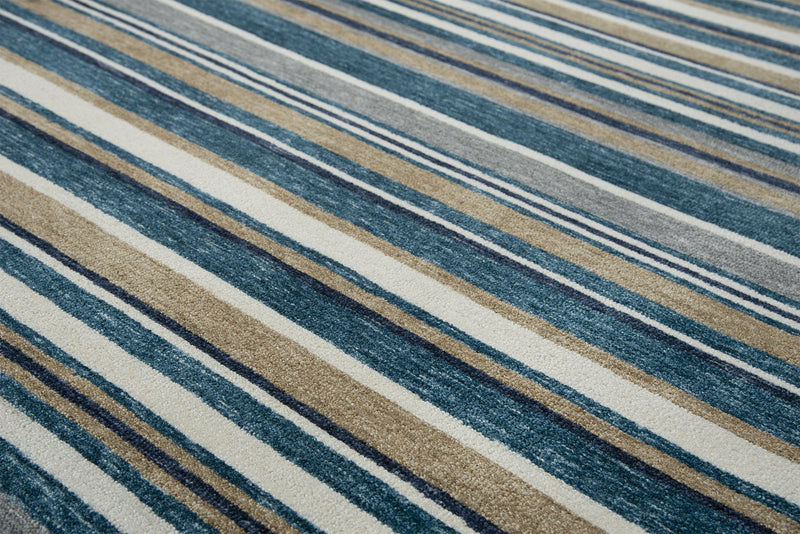 Villa Collection - Transitional Blue 9' X 12'