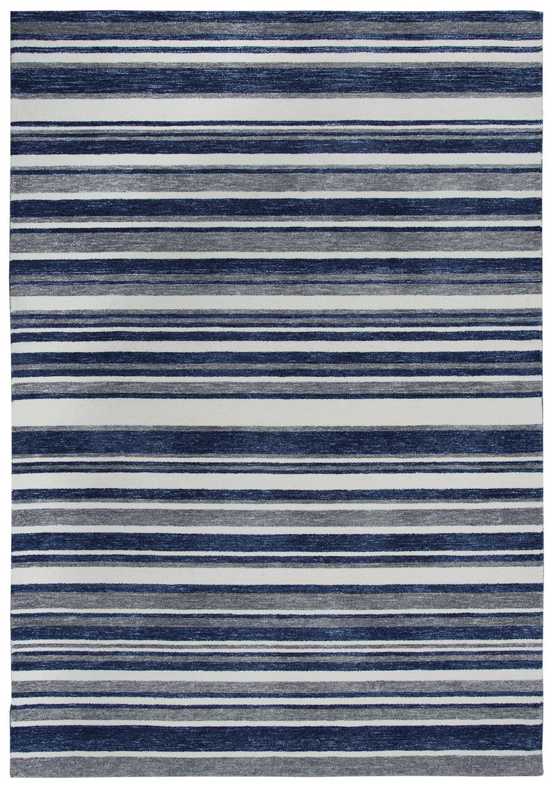 Villa Collection - Transitional Blue 5' X 7'