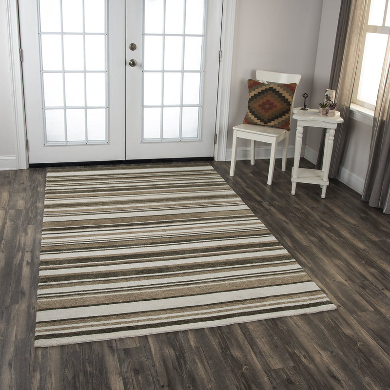 Villa Collection - Transitional Brown 5' X 7'