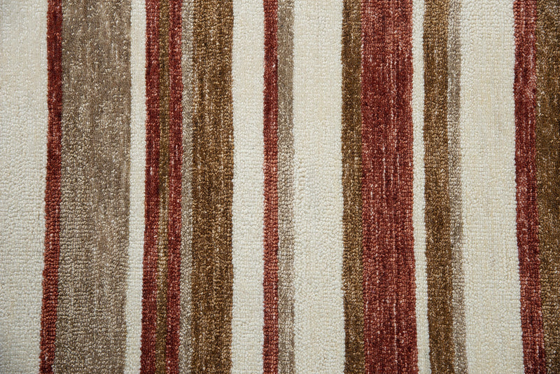 Villa Collection - Transitional Red 5' X 7'