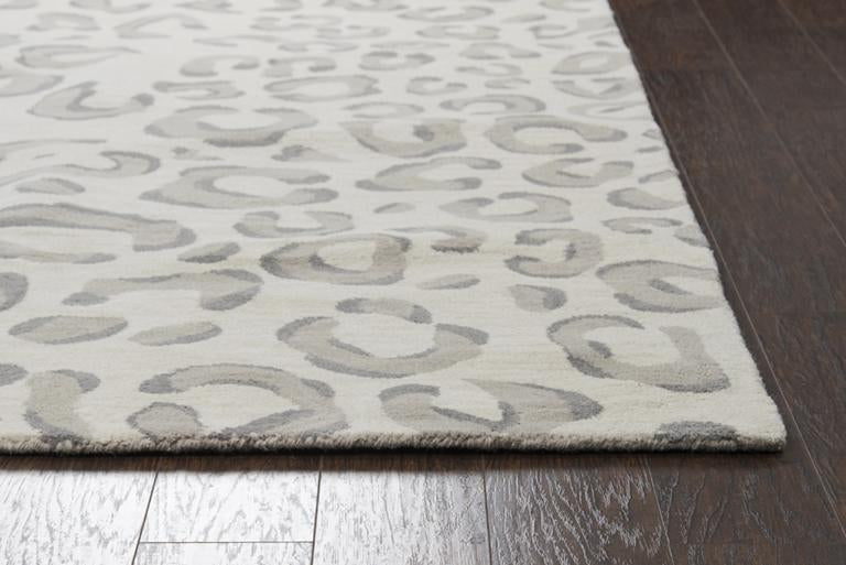 Valintino Collection - Traditional Gray 5' X 8'