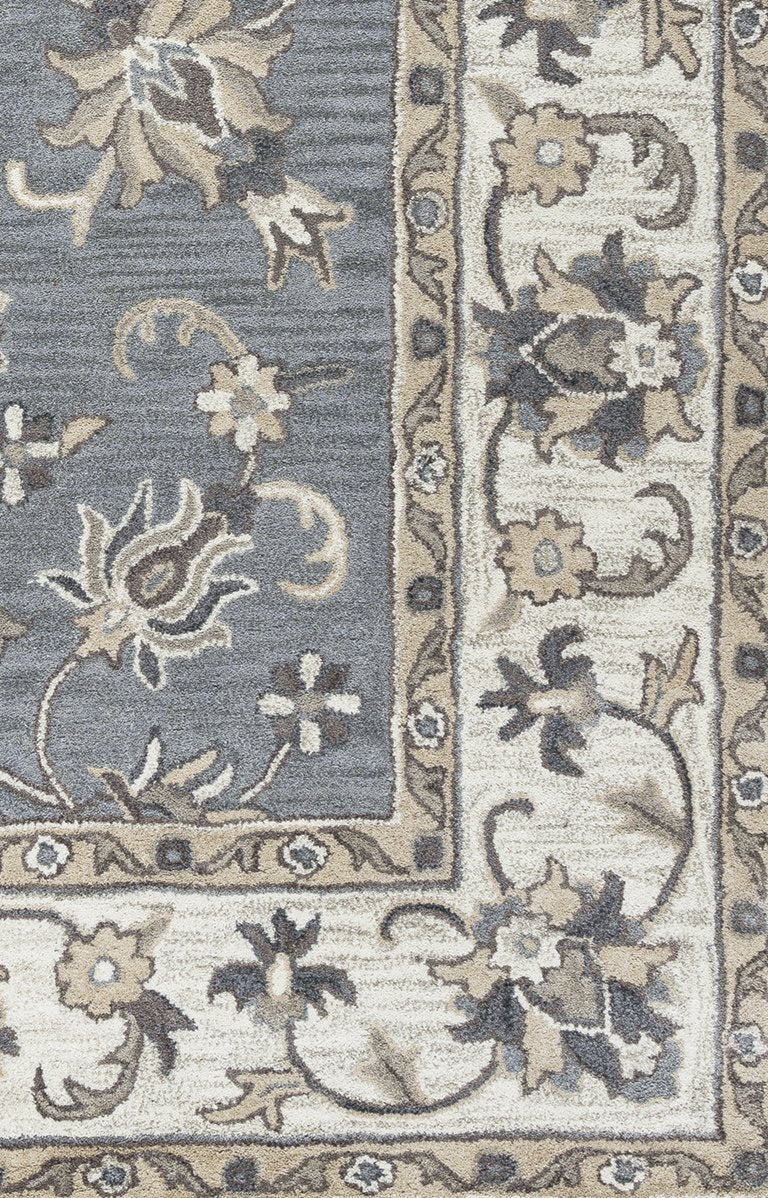 Valintino Collection - Traditional Gray 2' Runner