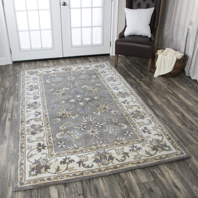 Valintino Collection - Traditional Gray 2' Runner