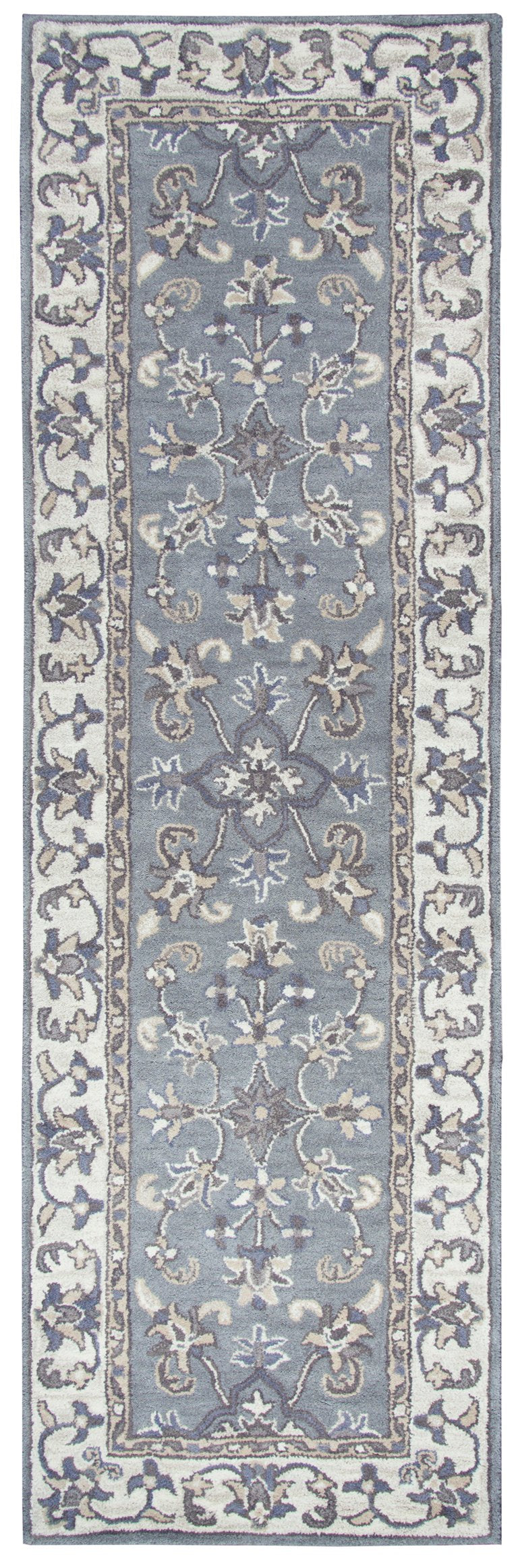 Valintino Collection - Traditional Gray 2' Runner