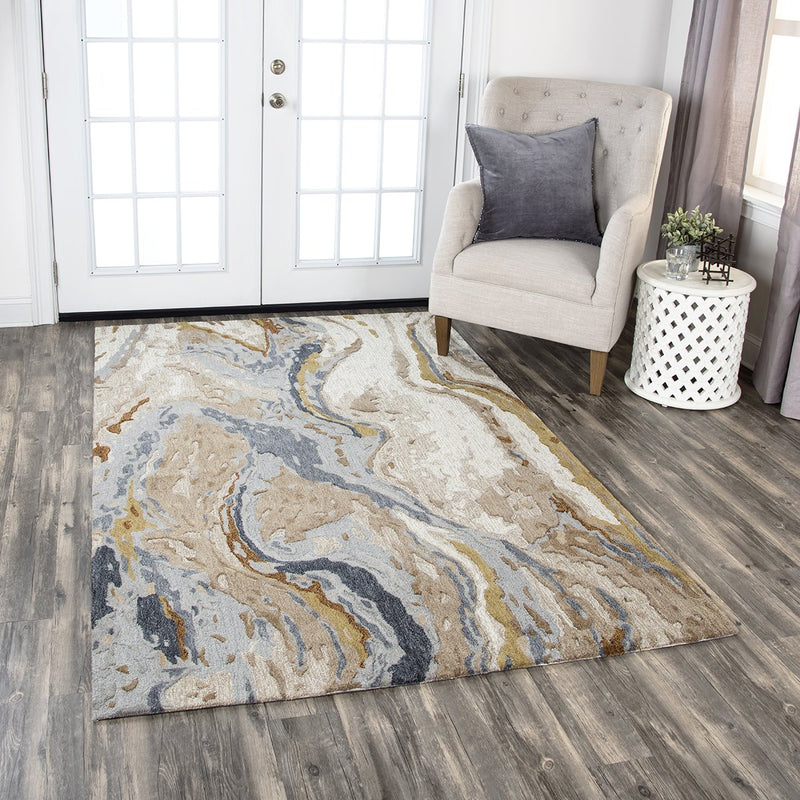 Vogue Collection - Modern Brown 5' X 8'