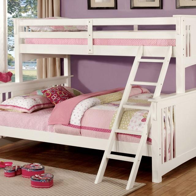 Spring Creek | Twin XL/Queen Bunk Bed | White