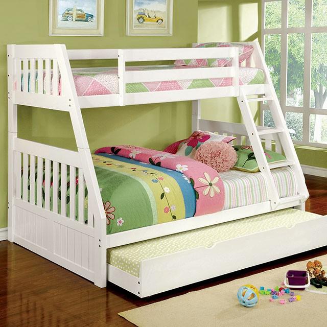 Canberra | Twin/Twin Bunk Bed | White