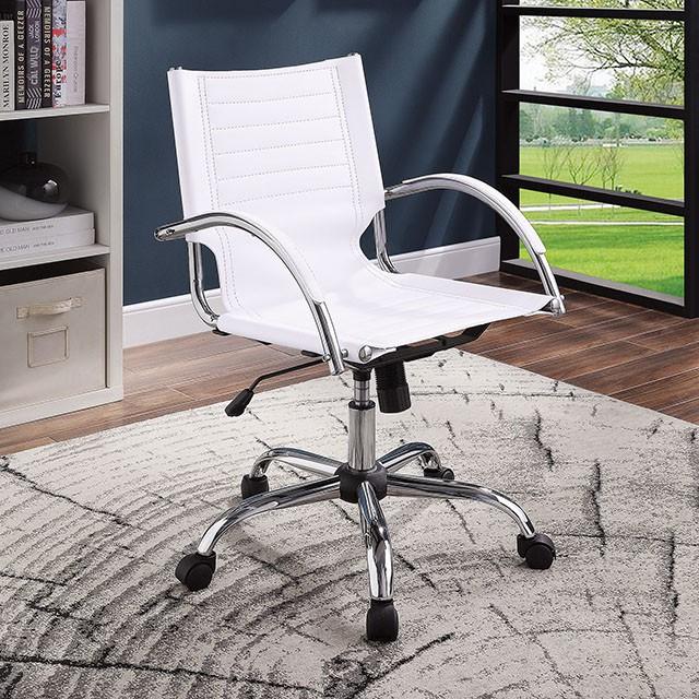 Canico | Office Chair | White, Chrome