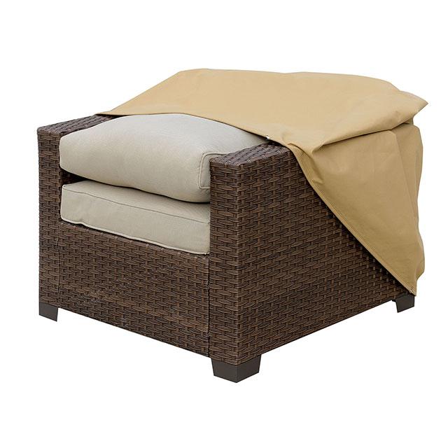 Boyle | Dust Cover For Chair - Large | Light Brown