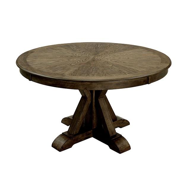 Julia | Round Dining Table | Light Oak, Beige