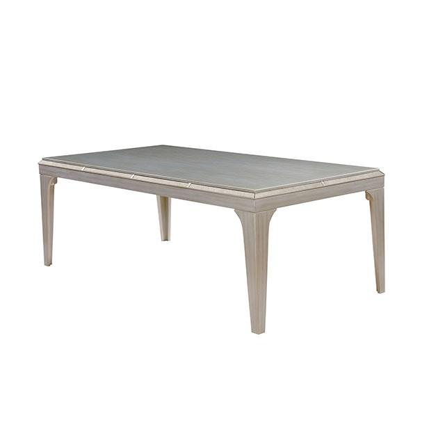 Diocles | Dining Table | Silver, Gray