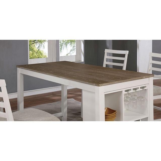 Kiana | Counter Ht. Table | White