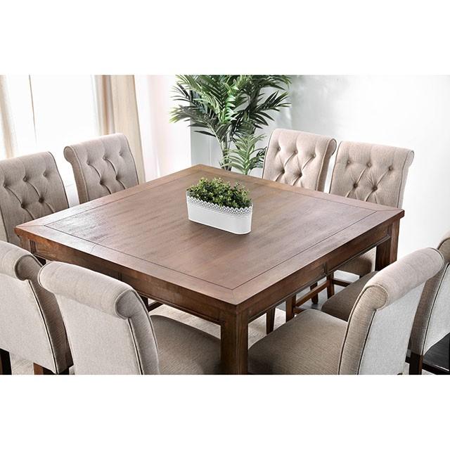 Sania | Counter Ht. Table | Rustic Oak