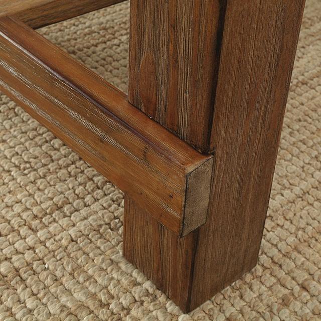 Sania | Counter Ht. Table | Rustic Oak