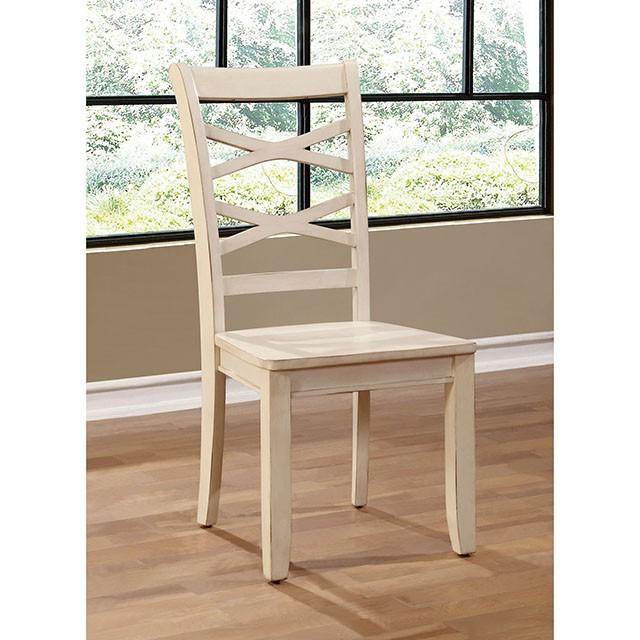 Giselle | Side Chair (2/Box) | White