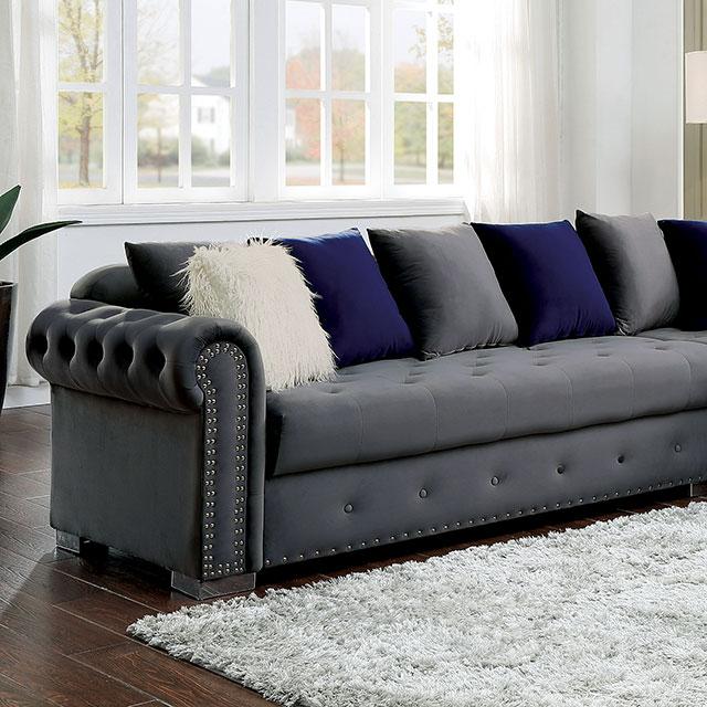 Wilmington | Sectional | Gray