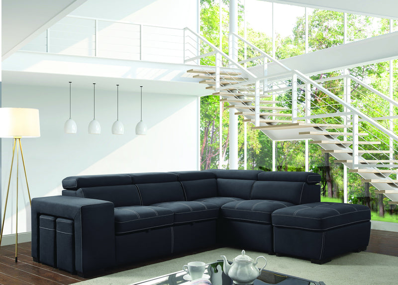 Athene | Sectional | Graphite