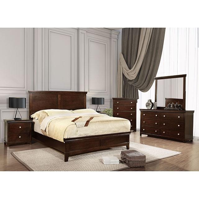 Spruce | California King Bed | Brown Cherry