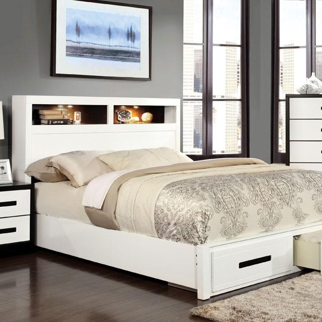 Rutger | Queen Bed | Two-Tone Design