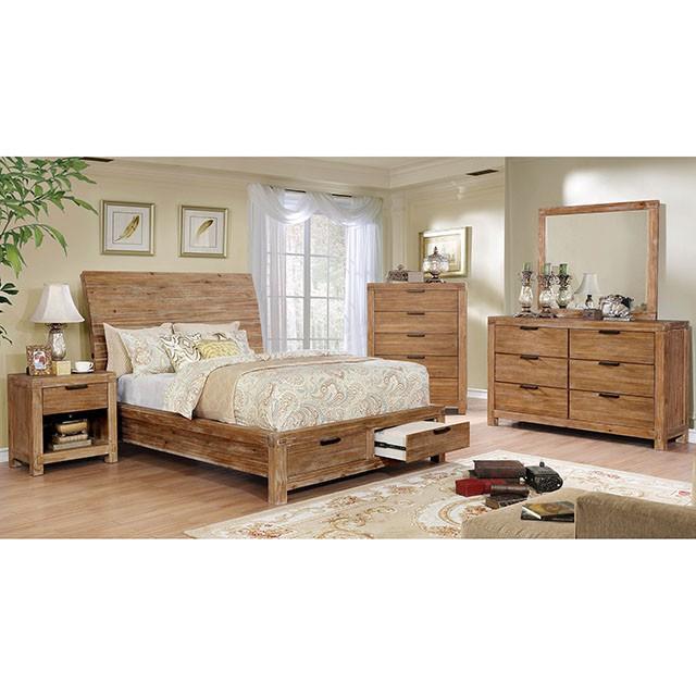 Dion | California King Bed | Storage Bed