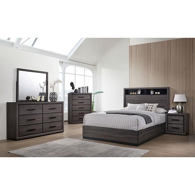 Conwy | Eastern King Bed | Gray