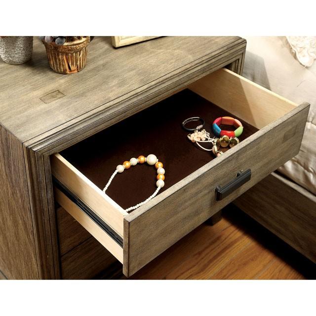 Antler | Eastern King Bed | Natural Ash, Ivory