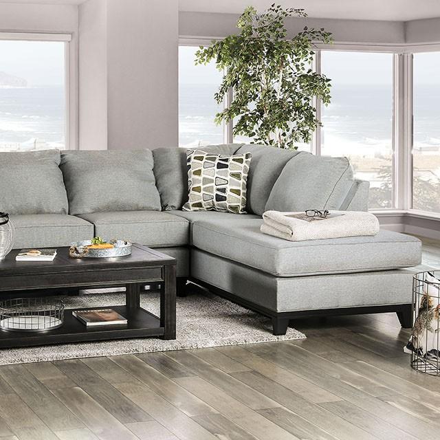 Bridie | Sectional | Gray